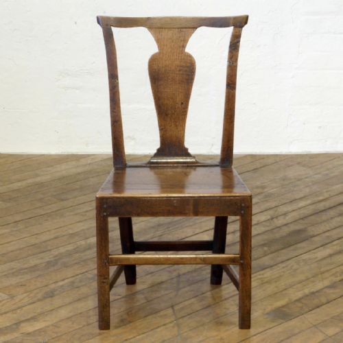 SET OF SIX 18TH CENTURY OAK CHAIRS - ADDITIONAL PHOTO 1