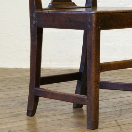 SET OF SIX 18TH CENTURY OAK CHAIRS - ADDITIONAL PHOTO 7