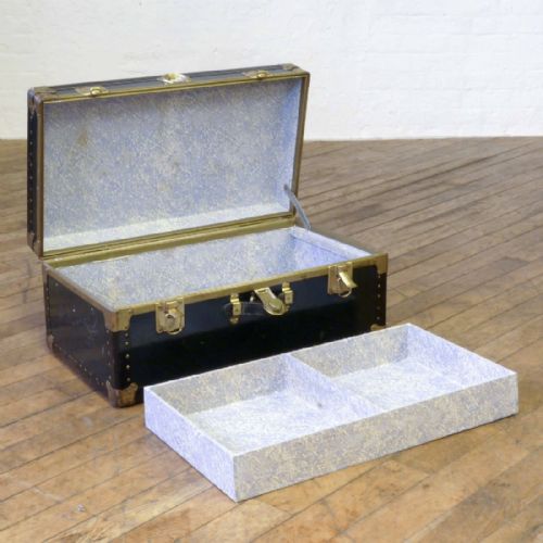 DARK BLUE CABIN TRUNK - ADDITIONAL PHOTO 1