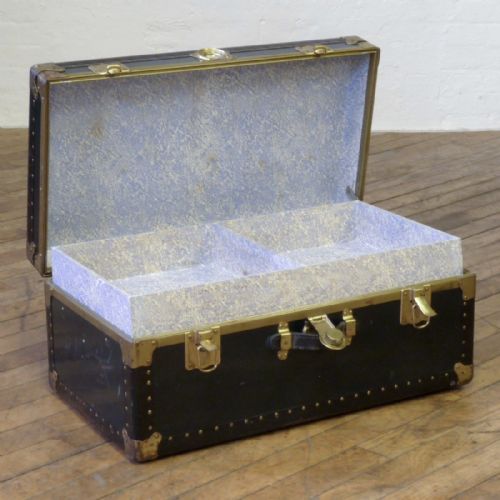 DARK BLUE CABIN TRUNK - ADDITIONAL PHOTO 2