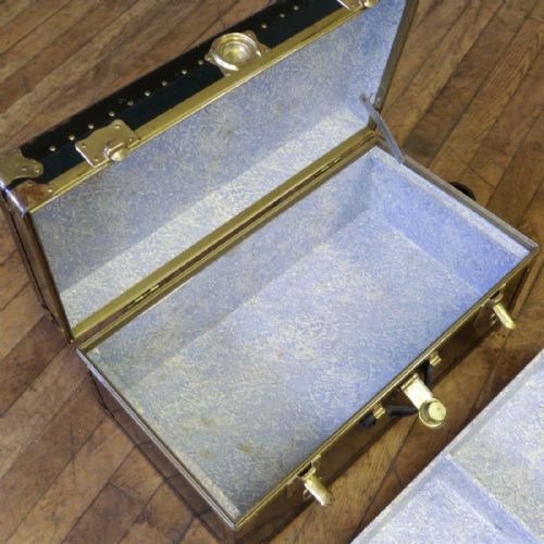 DARK BLUE CABIN TRUNK - ADDITIONAL PHOTO 5