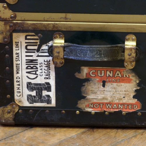DARK BLUE CABIN TRUNK - ADDITIONAL PHOTO 12