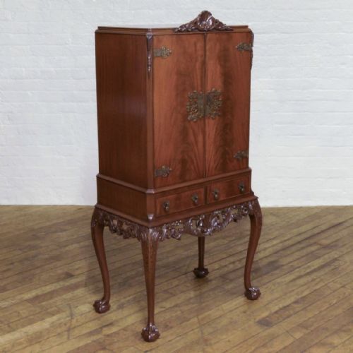 mahogany cocktail cabinet - CATEGORY: ANTIQUE CABINETS - DATED 1920