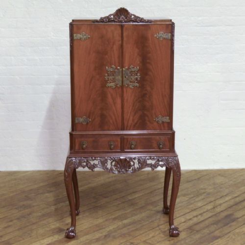 MAHOGANY COCKTAIL CABINET - ADDITIONAL PHOTO 1