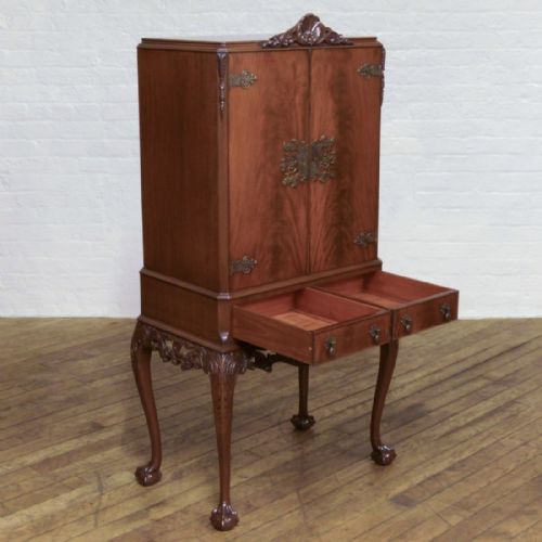 MAHOGANY COCKTAIL CABINET - ADDITIONAL PHOTO 3