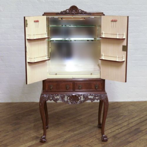 MAHOGANY COCKTAIL CABINET - ADDITIONAL PHOTO 5