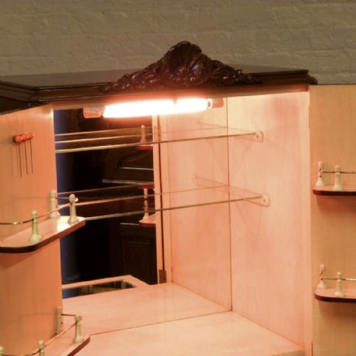 MAHOGANY COCKTAIL CABINET - ADDITIONAL PHOTO 8