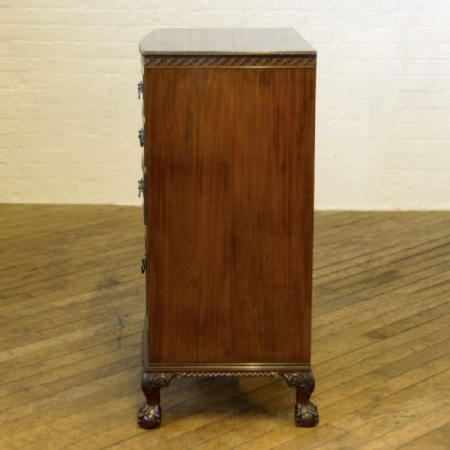 CHIPPENDALE STYLE MAHOGANY TALLBOY - ADDITIONAL PHOTO 4