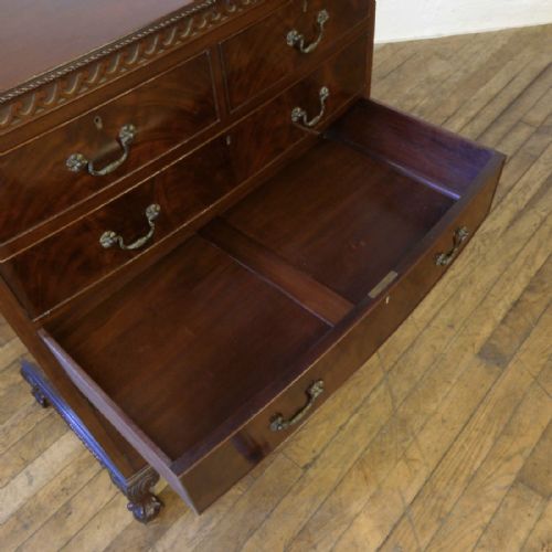CHIPPENDALE STYLE MAHOGANY TALLBOY - ADDITIONAL PHOTO 6
