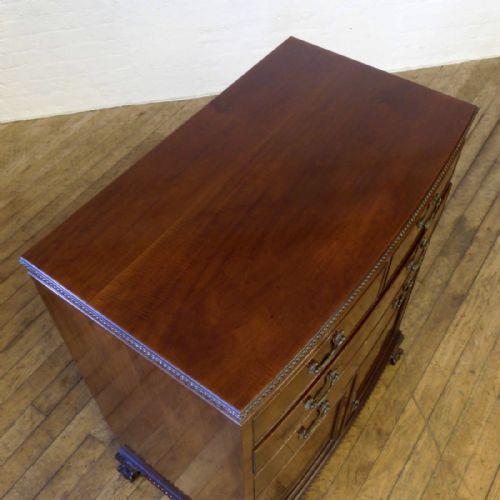 CHIPPENDALE STYLE MAHOGANY TALLBOY - ADDITIONAL PHOTO 7