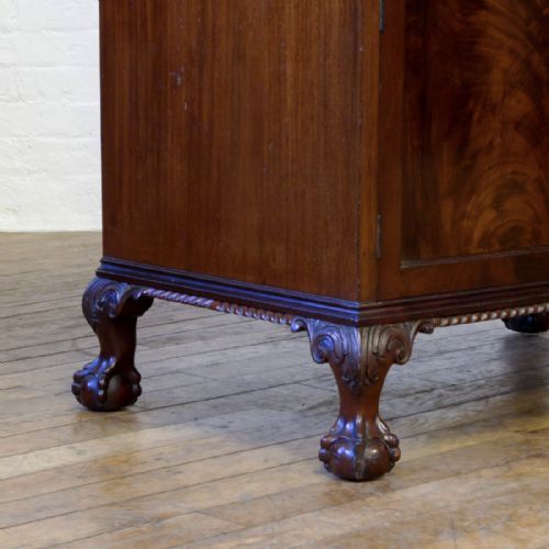 CHIPPENDALE STYLE MAHOGANY TALLBOY - ADDITIONAL PHOTO 8