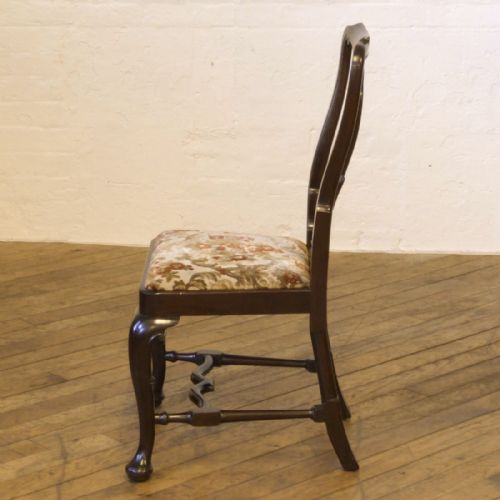 SET OF SIX QUEEN ANNE STYLE MAHOGANY CHAIRS - ADDITIONAL PHOTO 5