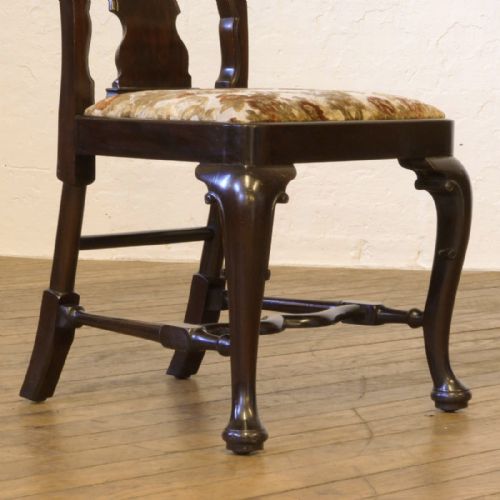 SET OF SIX QUEEN ANNE STYLE MAHOGANY CHAIRS - ADDITIONAL PHOTO 7