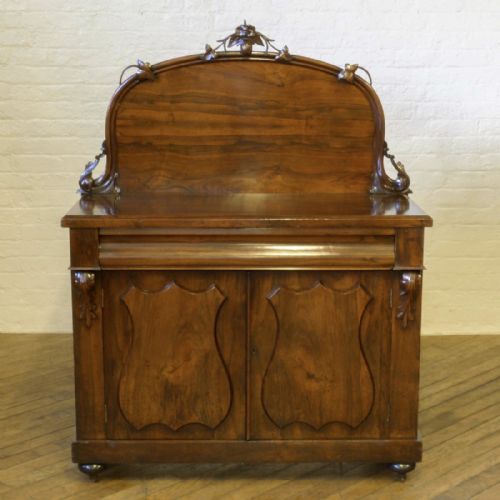 VICTORIAN ROSEWOOD CHIFFONIER - ADDITIONAL PHOTO 2