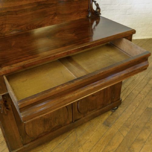 VICTORIAN ROSEWOOD CHIFFONIER - ADDITIONAL PHOTO 8