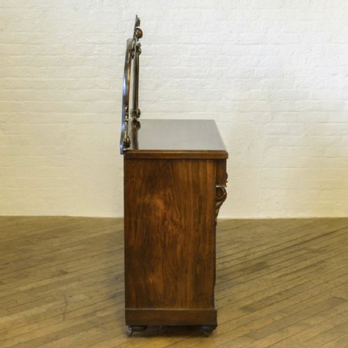 VICTORIAN ROSEWOOD CHIFFONIER - ADDITIONAL PHOTO 12