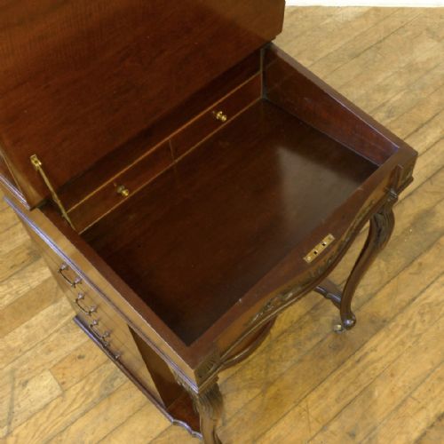 victorian mahogany davenport - CATEGORY: ANTIQUE DESKS - DATED 1900