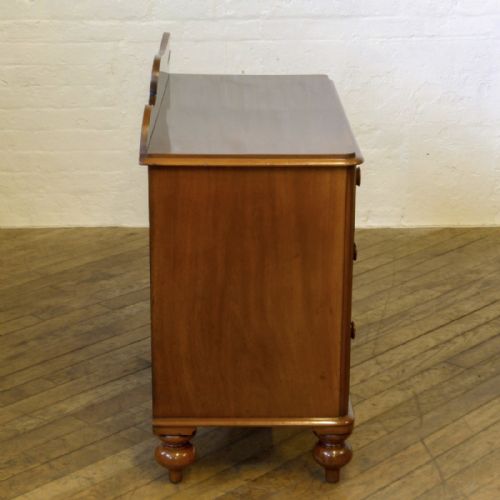 VICTORIAN MAHOGANY CHEST OF DRAWERS - ADDITIONAL PHOTO 7