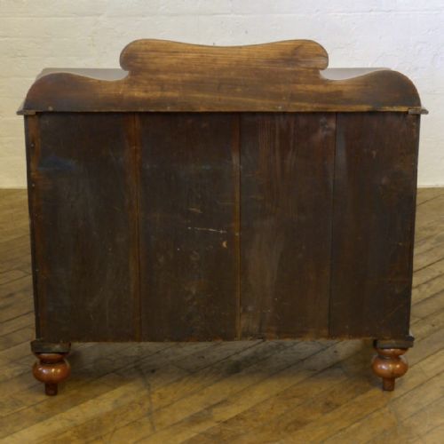 VICTORIAN MAHOGANY CHEST OF DRAWERS - ADDITIONAL PHOTO 8