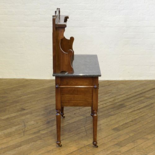 VICTORIAN WALNUT WASHSTAND - ADDITIONAL PHOTO 1