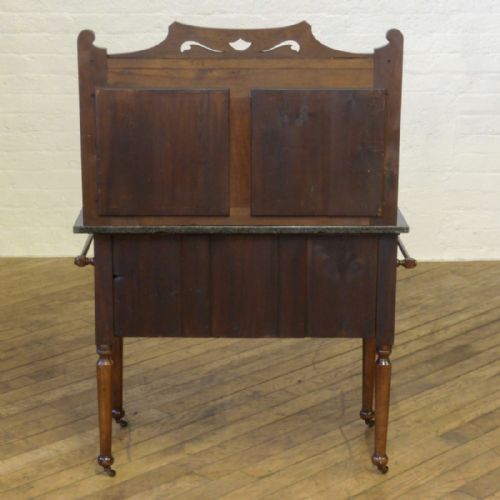 VICTORIAN WALNUT WASHSTAND - ADDITIONAL PHOTO 6