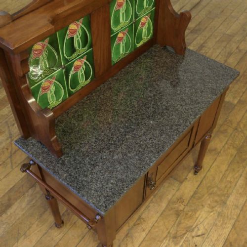 VICTORIAN WALNUT WASHSTAND - ADDITIONAL PHOTO 9