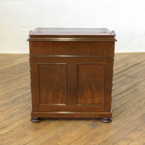 VICTORIAN MAHOGANY DAVENPORT - ADDITIONAL PHOTO 9