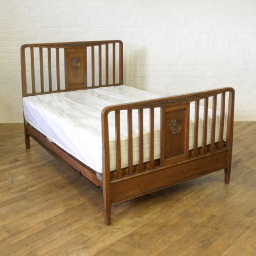 EDWARDIAN OAK BEDSTEAD - ADDITIONAL PHOTO 5