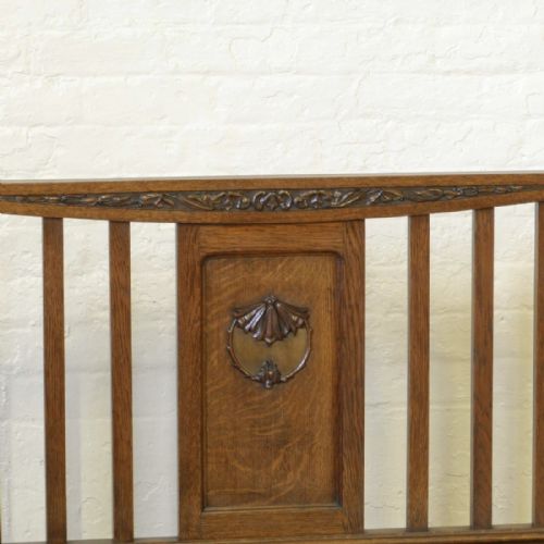 EDWARDIAN OAK BEDSTEAD - ADDITIONAL PHOTO 9