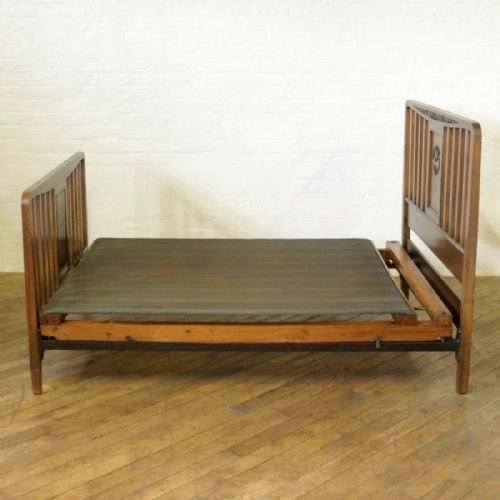 EDWARDIAN OAK BEDSTEAD - ADDITIONAL PHOTO 11