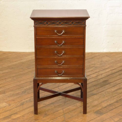 edwardian mahogany music cabinet - CATEGORY: ANTIQUE CABINETS - DATED EDWARDIAN