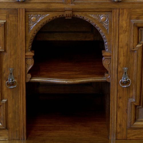 VICTORIAN OAK SIDEBOARD - ADDITIONAL PHOTO 1