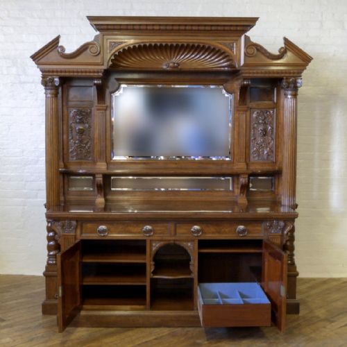 VICTORIAN OAK SIDEBOARD - ADDITIONAL PHOTO 3
