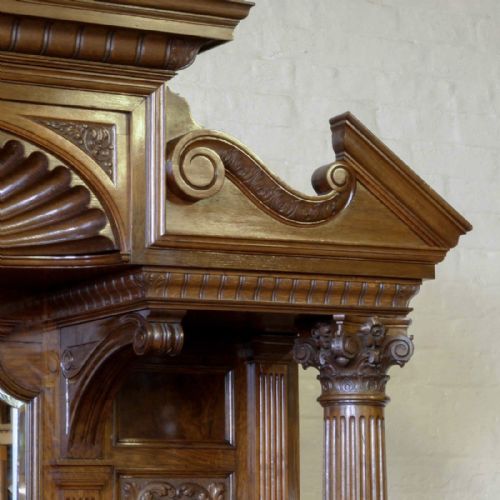 VICTORIAN OAK SIDEBOARD - ADDITIONAL PHOTO 10