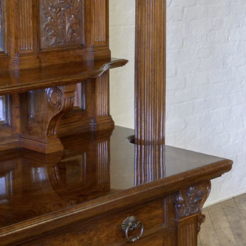 VICTORIAN OAK SIDEBOARD - ADDITIONAL PHOTO 11