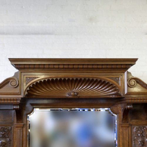 VICTORIAN OAK SIDEBOARD - ADDITIONAL PHOTO 13