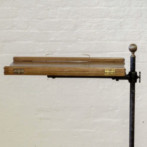 VICTORIAN IRON MUSIC STAND - ADDITIONAL PHOTO 6