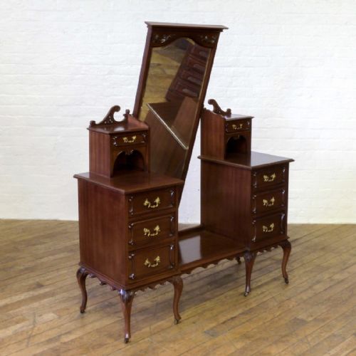 VICTORIAN MAHOGANY DRESSING TABLE - ADDITIONAL PHOTO 10