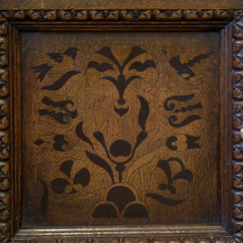 VICTORIAN CAROLEAN STYLE OAK CUPBOARD - ADDITIONAL PHOTO 11