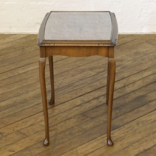 WALNUT NEST OF THREE TABLES - ADDITIONAL PHOTO 8