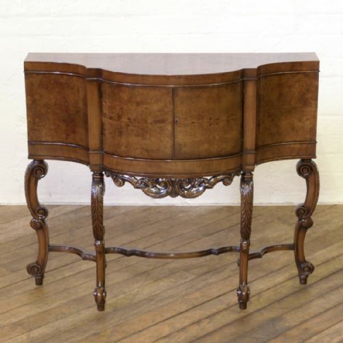 rare half size sideboard - CATEGORY: ANTIQUE SIDEBOARDS - DATED VICTORIAN