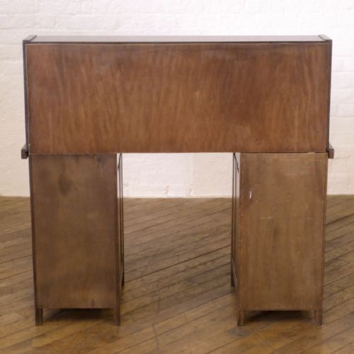 ART DECO OAK ROLL TOP DESK - ADDITIONAL PHOTO 10