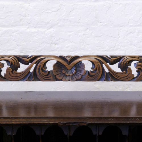 JACOBEAN STYLE OAK BUREAU - ADDITIONAL PHOTO 7