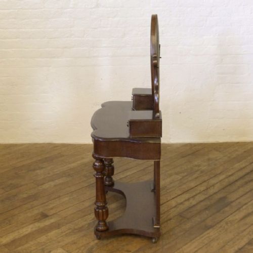 VICTORIAN MAHOGANY DRESSING TABLE - ADDITIONAL PHOTO 12
