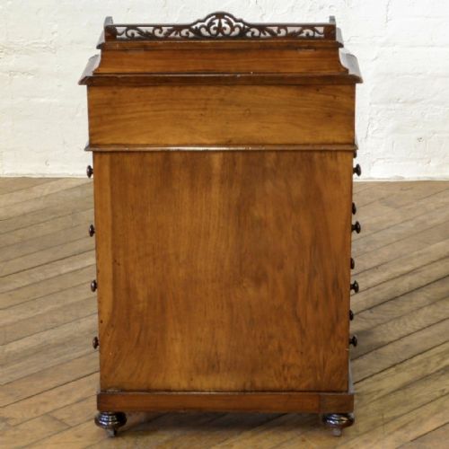 VICTORIAN WALNUT DAVENPORT - ADDITIONAL PHOTO 11