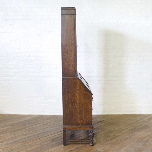 OAK BUREAU BOOKCASE - ADDITIONAL PHOTO 13