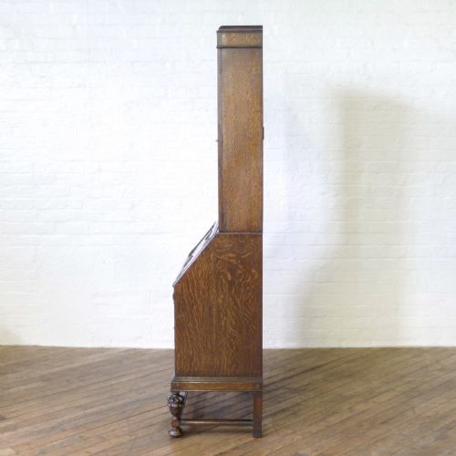 OAK BUREAU BOOKCASE - ADDITIONAL PHOTO 15