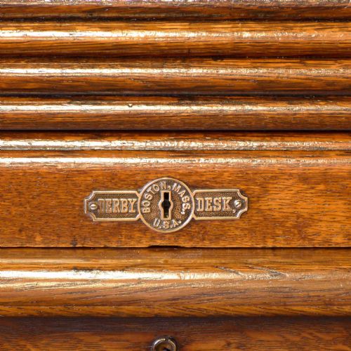 fig 1. Small Roll Top Desk