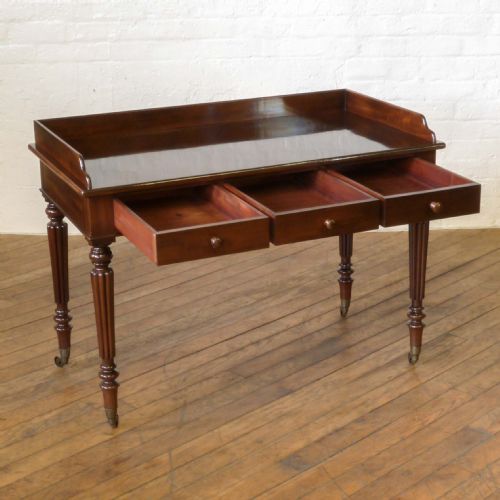 GEORGE IV GILLOWS MAHOGANY SIDE TABLE - ADDITIONAL PHOTO 2