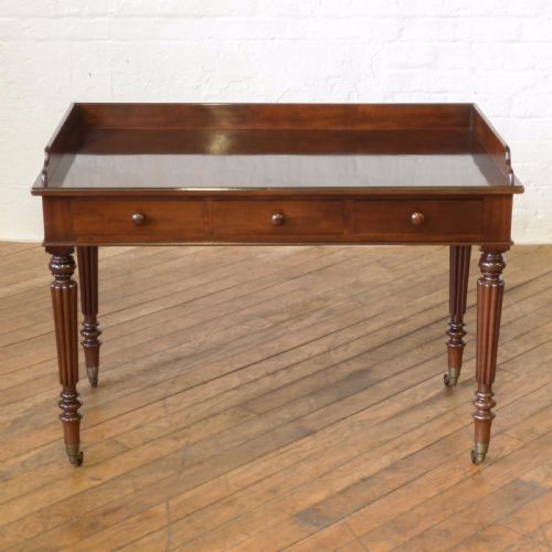 GEORGE IV GILLOWS MAHOGANY SIDE TABLE - ADDITIONAL PHOTO 5